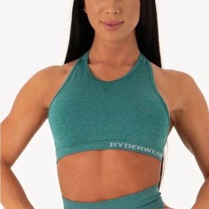 Ryderwear Seamless Sports Bra Emerald Marl